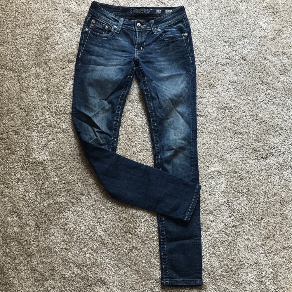 Miss Me Skinny Bling Jeans 27